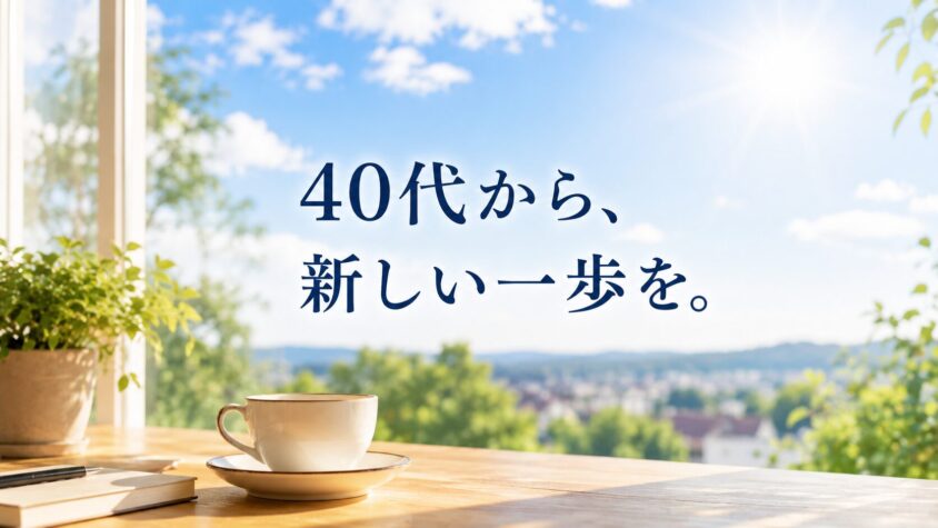 同じ40代の、あなたへ