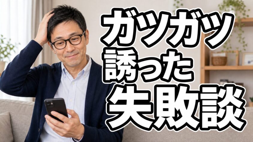 ガツガツ誘った失敗談