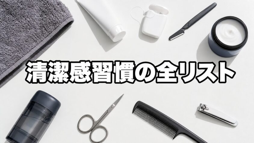 37歳から始めた、私の清潔感習慣の全リスト