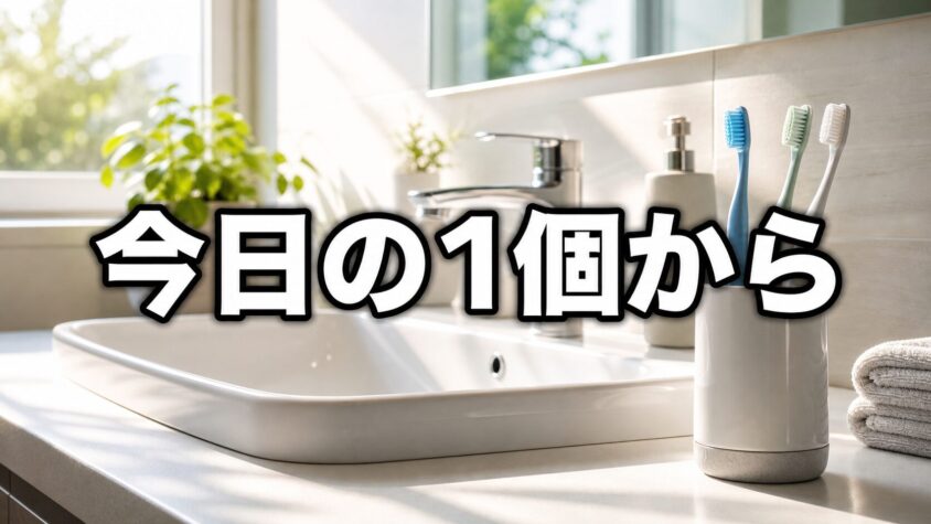 まとめ:清潔感は、今日の1個から
