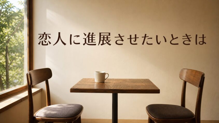 「友達から恋人に進展させたい」と思ったときは